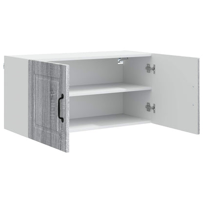 Mobile da cucina con lo scaffale Grigio Sonoma 80 x 31 x 40 cm