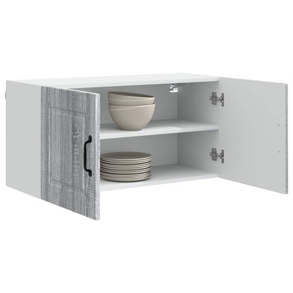 Mobile da cucina con lo scaffale Grigio Sonoma 80 x 31 x 40 cm