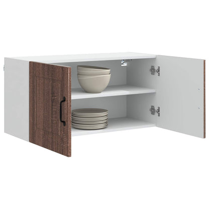 Mobile da cucina con lo scaffale Rovere Marrone 80 x 31 x 40 cm