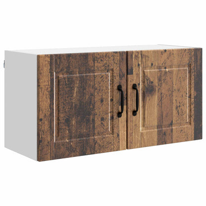 Mobile da cucina con lo scaffale Legno vecchio 80 x 31 x 40 cm