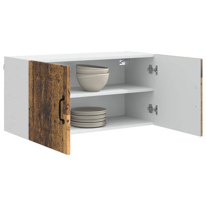 Mobile da cucina con lo scaffale Legno vecchio 80 x 31 x 40 cm