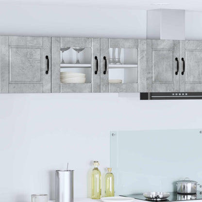 Mobile da cucina con lo scaffale Grigio cemento 80 x 31 x 40 cm