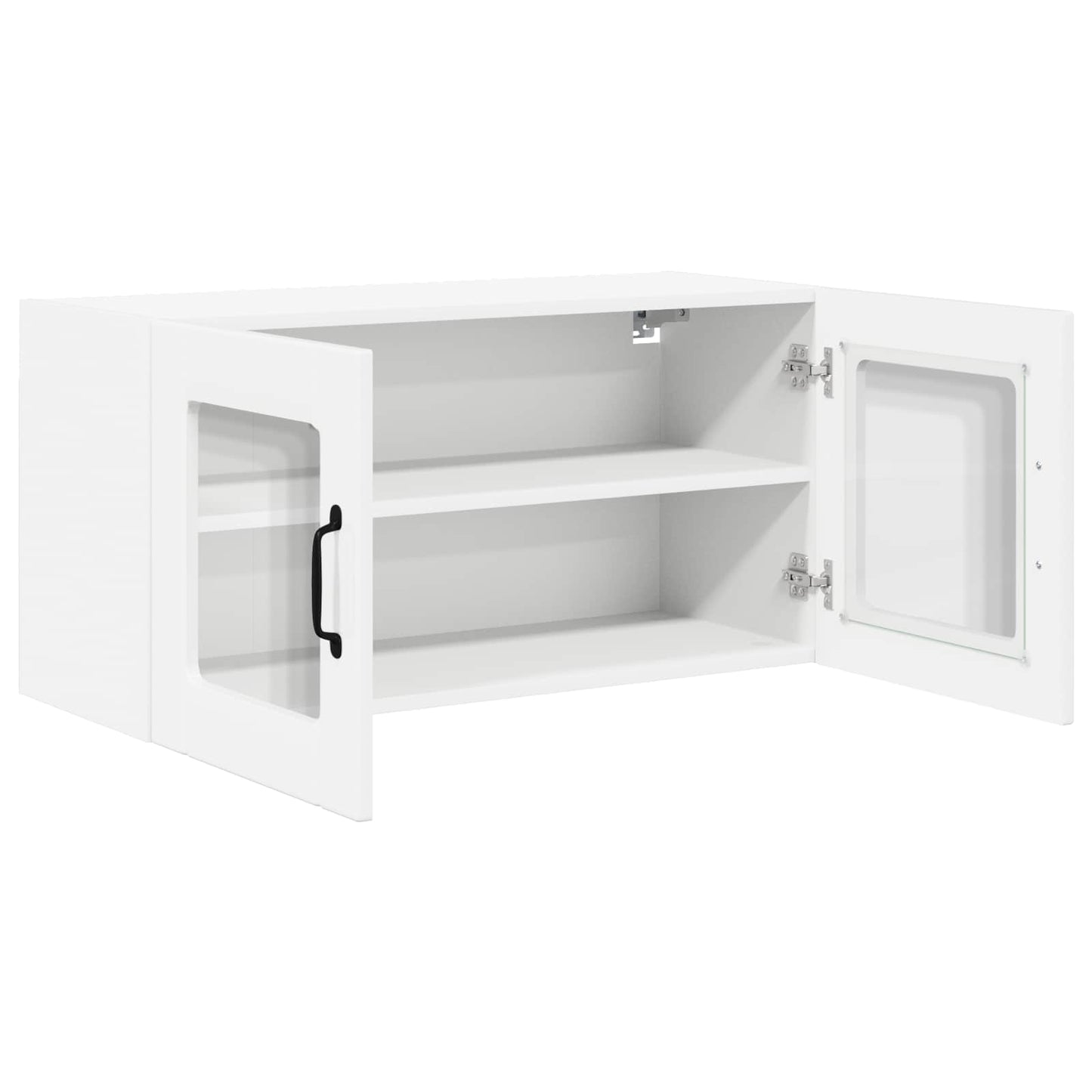 Mobile da cucina con lo scaffale Bianco Lucido 80 x 31 x 40 cm