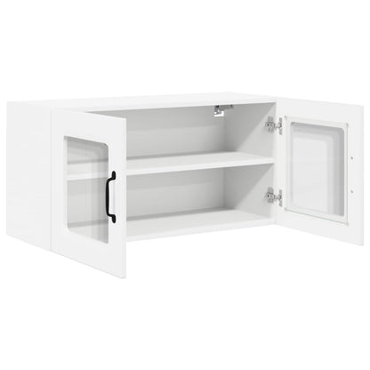 Mobile da cucina con lo scaffale Bianco Lucido 80 x 31 x 40 cm