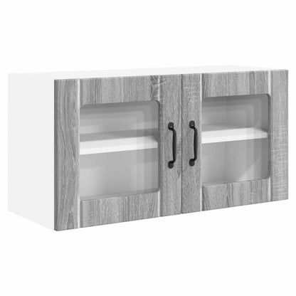 Mobile da cucina con lo scaffale Grigio Sonoma 80 x 31 x 40 cm