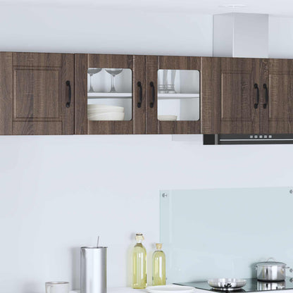 Mobile da cucina con lo scaffale Rovere Marrone 80 x 31 x 40 cm