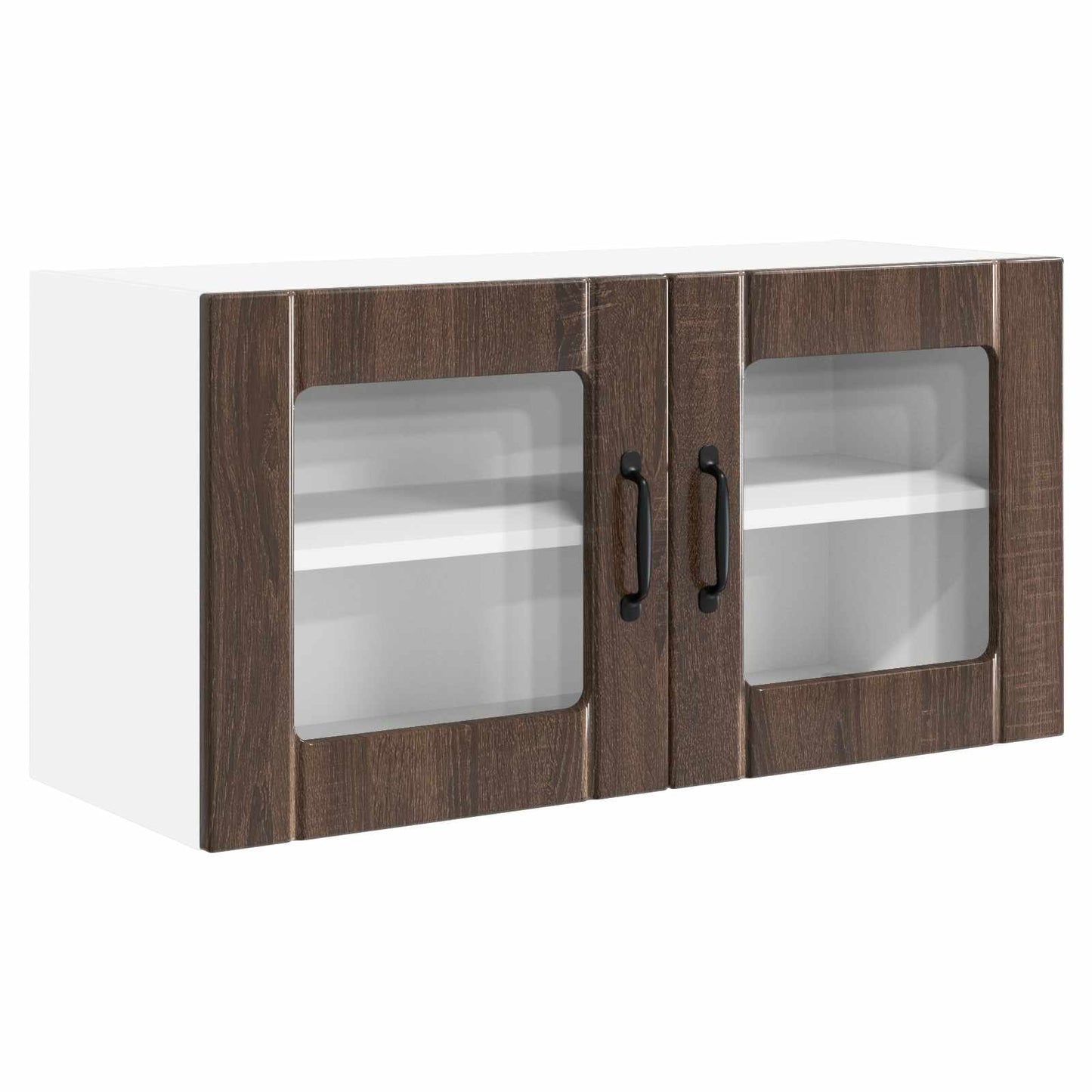 Mobile da cucina con lo scaffale Rovere Marrone 80 x 31 x 40 cm