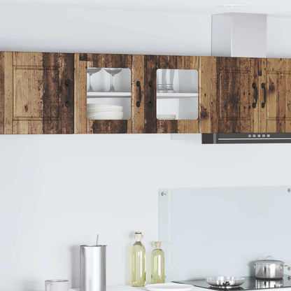 Mobile da cucina con lo scaffale Legno vecchio 80 x 31 x 40 cm