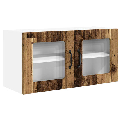 Mobile da cucina con lo scaffale Legno vecchio 80 x 31 x 40 cm