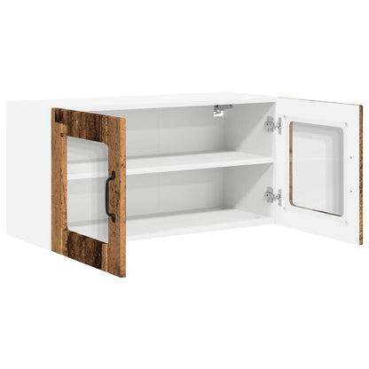 Mobile da cucina con lo scaffale Legno vecchio 80 x 31 x 40 cm