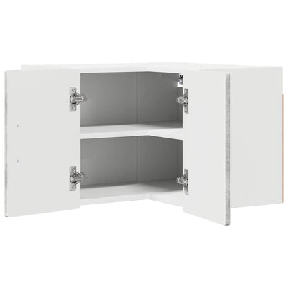 Mobile da cucina con lo scaffale Grigio cemento 57 x 57 x 40 cm
