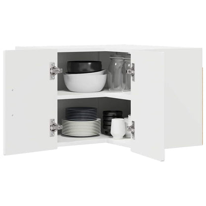 Mobile da cucina con lo scaffale Bianco Lucido 57 x 57 x 40 cm