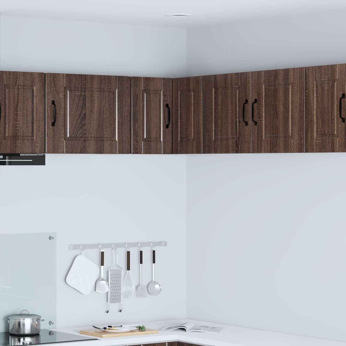 Mobile da cucina con lo scaffale Rovere Marrone 57 x 57 x 40 cm