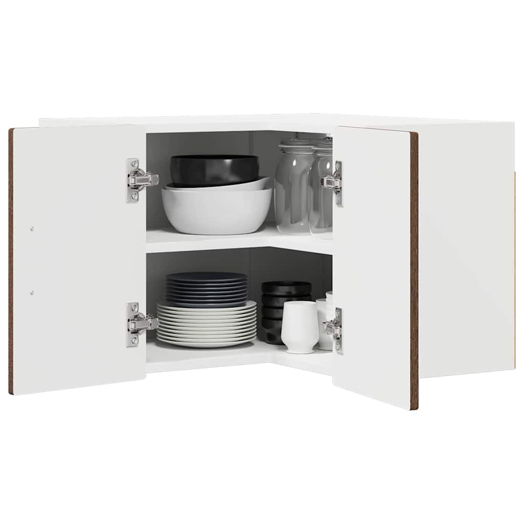 Mobile da cucina con lo scaffale Rovere Marrone 57 x 57 x 40 cm