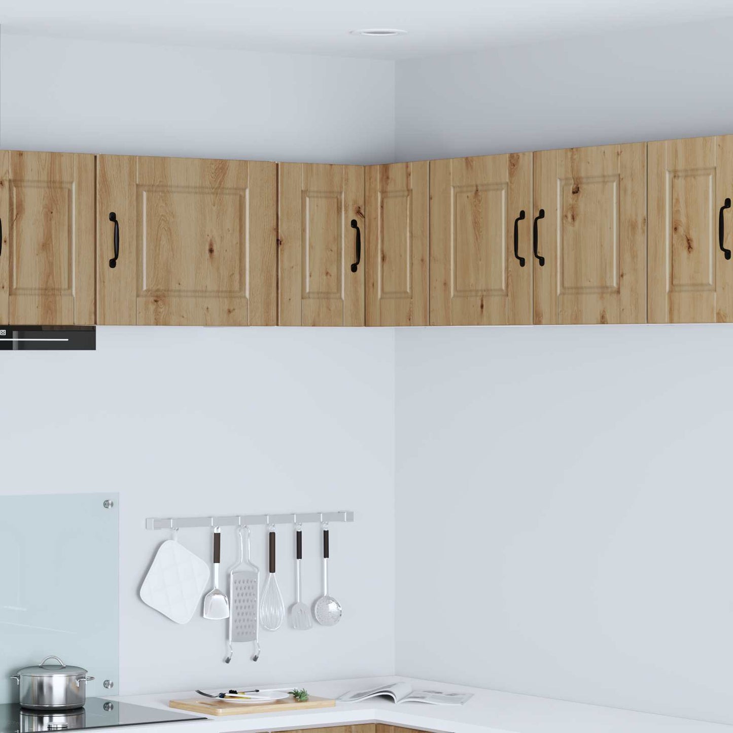 Mobile da cucina con porta Rovere artigianale 57 x 57 x 40 cm