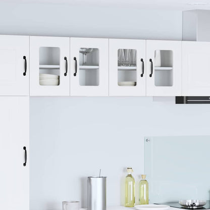 Mobile da cucina 2 pcs Bianco 60 x 31 x 40 cm Legno multistrato