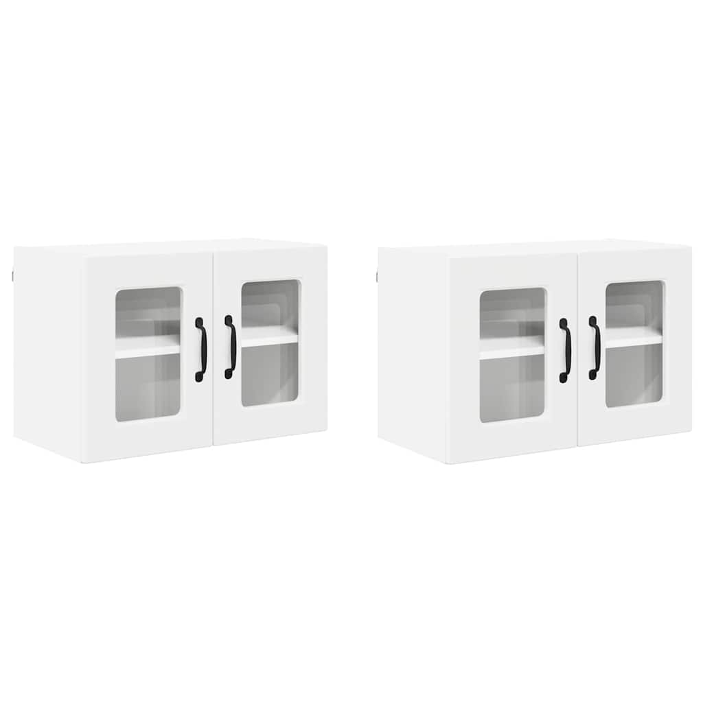 Mobile da cucina 2 pcs Bianco 60 x 31 x 40 cm Legno multistrato