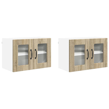 Mobile da cucina con porta 2 pcs Rovere Sonoma 60 x 31 x 40 cm