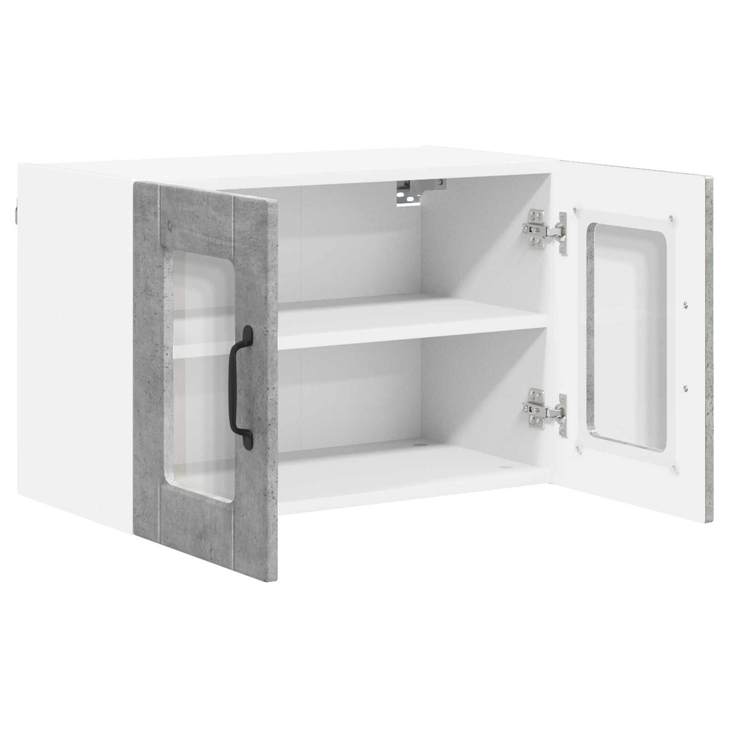 Mobile da cucina con lo scaffale Grigio cemento 60 x 31 x 40 cm