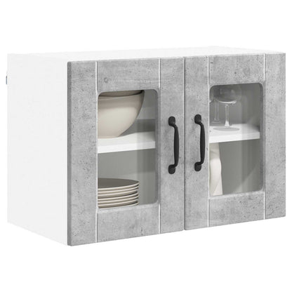 Mobile da cucina con lo scaffale Grigio cemento 60 x 31 x 40 cm
