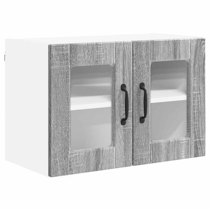 Mobile da cucina con porta 2 pcs Grigio Sonoma 60 x 31 x 40 cm