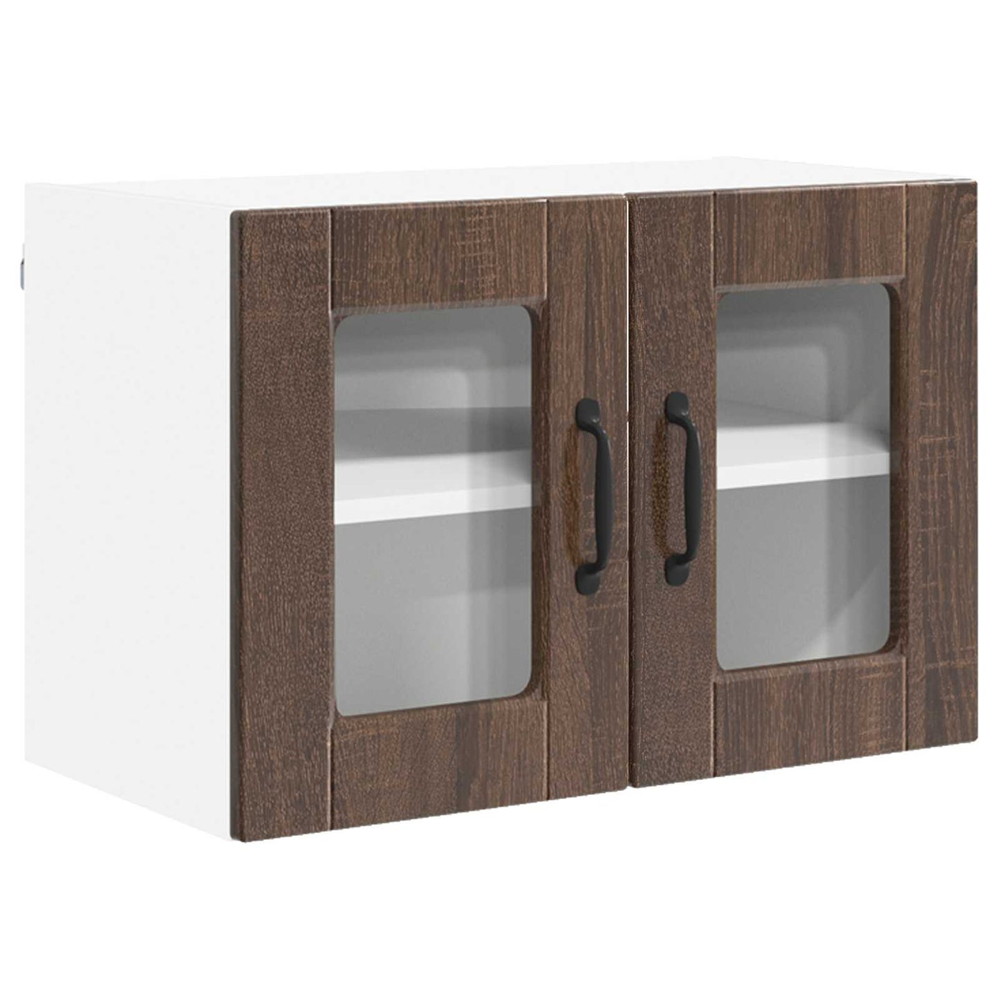 Mobile da cucina con porta 2 pcs Rovere Marrone 60 x 31 x 40 cm