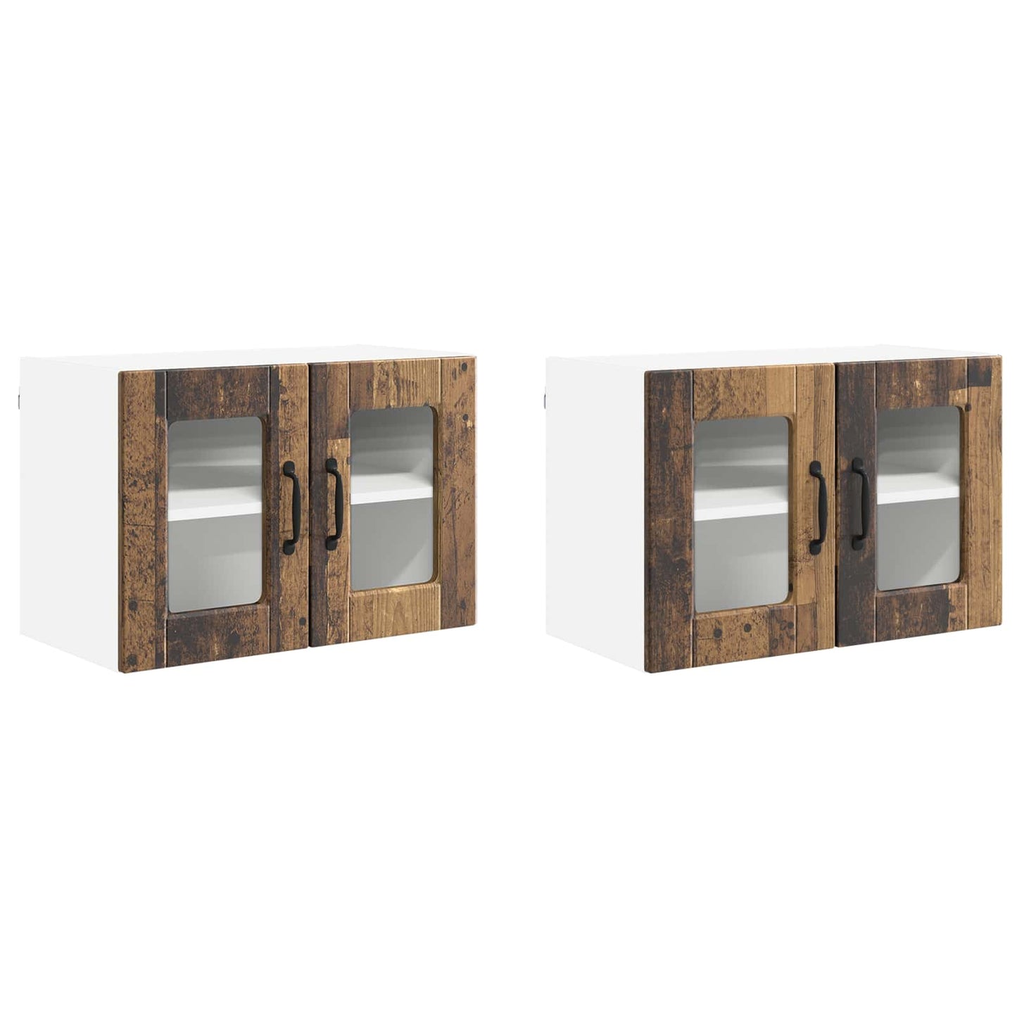 Mobile da cucina con porta 2 pcs Legno vecchio 60 x 31 x 40 cm