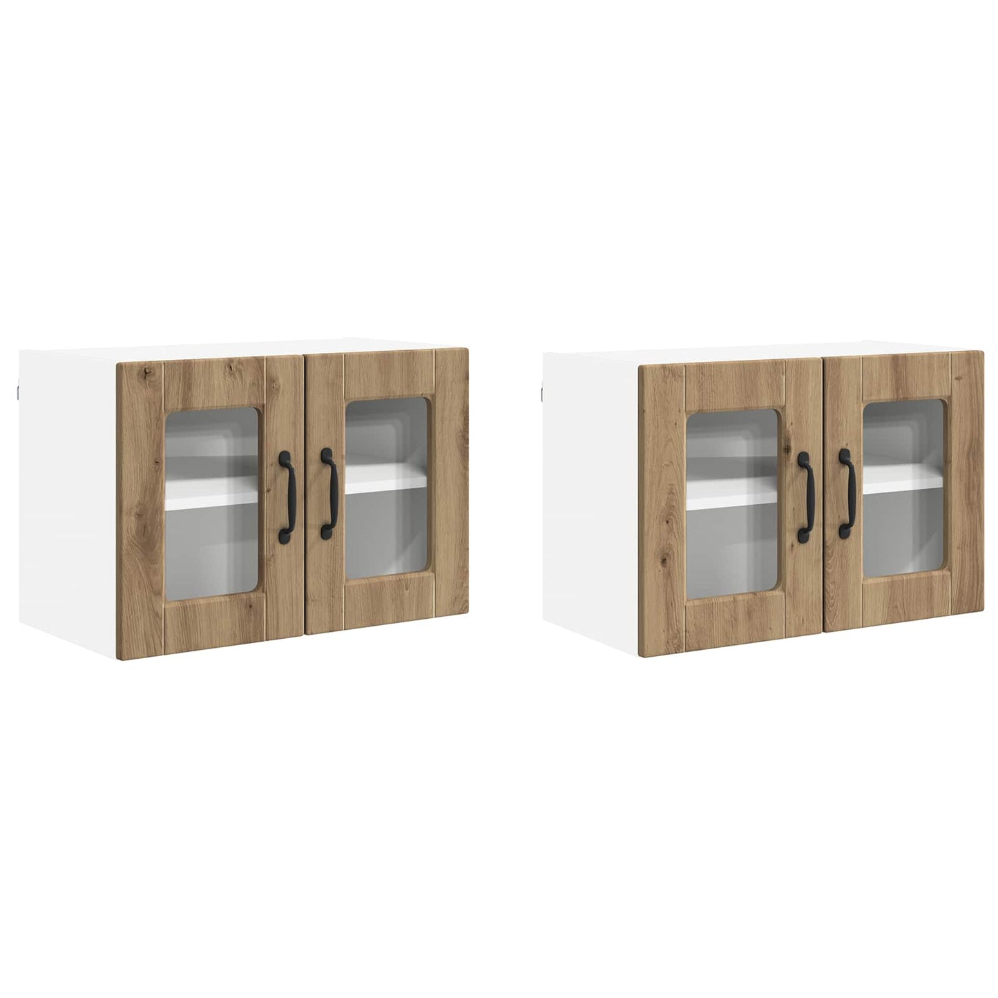 Mobile da cucina 2 pcs Rovere artigianale 60 x 31 x 40 cm