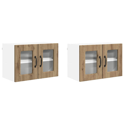 Mobile da cucina 2 pcs Rovere artigianale 60 x 31 x 40 cm