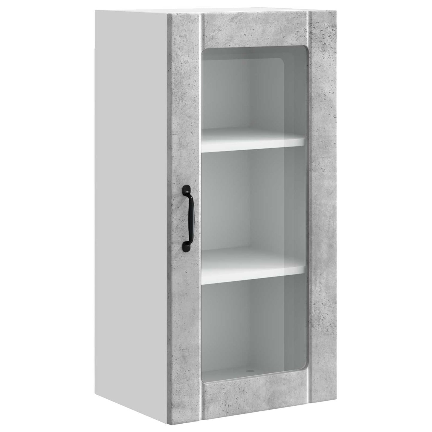 Mobile da cucina con lo scaffale Grigio cemento 40 x 31 x 80 cm