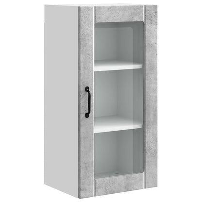 Mobile da cucina con lo scaffale Grigio cemento 40 x 31 x 80 cm