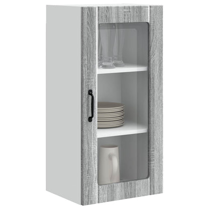 Mobile da cucina con porta 2 pcs Grigio Sonoma 40 x 31 x 80 cm