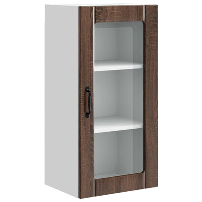 Mobile da cucina con lo scaffale Rovere Marrone 40 x 31 x 80 cm
