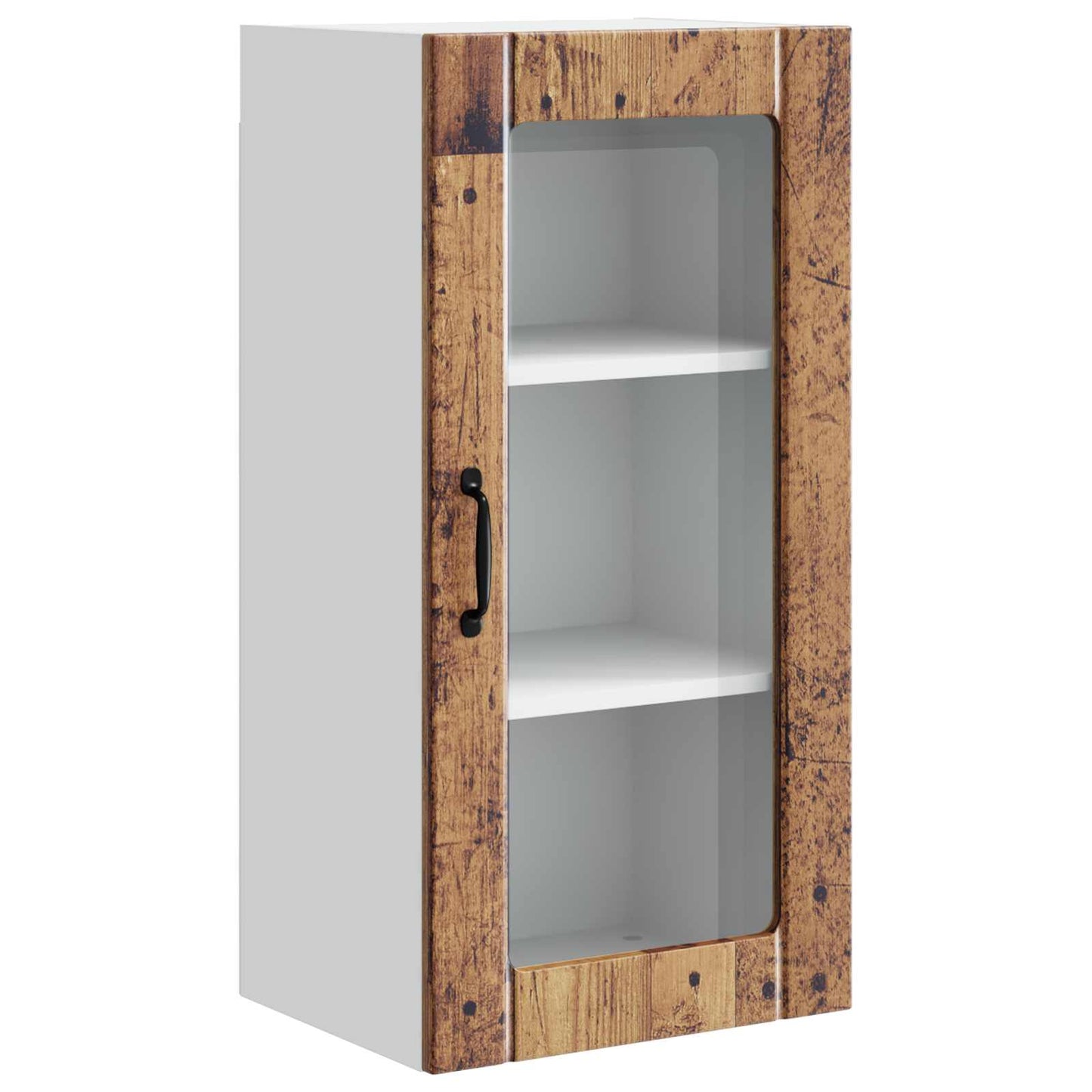 Mobile da cucina con lo scaffale Legno vecchio 40 x 31 x 80 cm