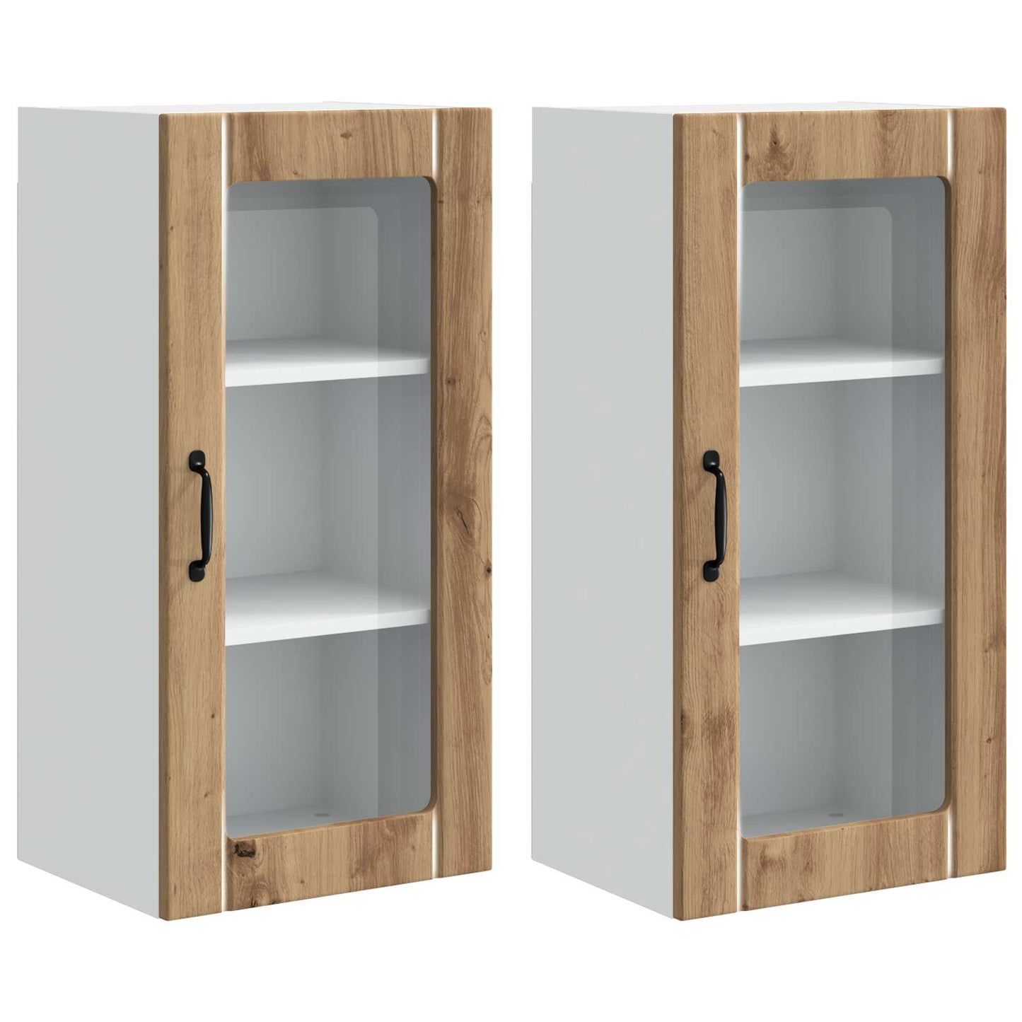 Mobile da cucina 2 pcs Rovere artigianale 40 x 31 x 80 cm