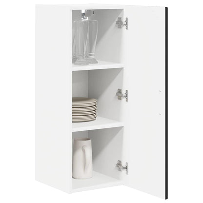 Mobile da cucina 2 pcs Nero 30 x 31 x 80 cm Legno multistrato