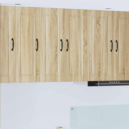Mobile da cucina con porta 2 pcs Rovere Sonoma 30 x 31 x 80 cm