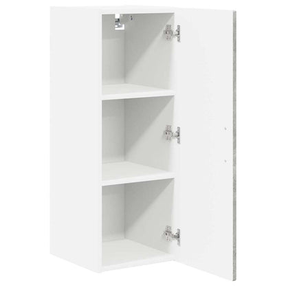 Mobile da cucina con lo scaffale Grigio cemento 30 x 31 x 80 cm