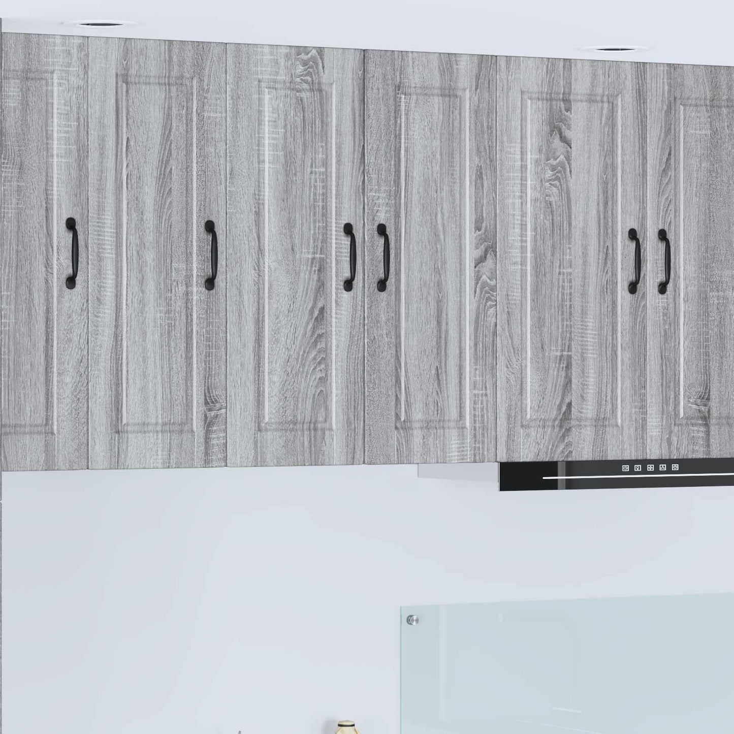 Mobile da cucina con porta 2 pcs Grigio Sonoma 30 x 31 x 80 cm
