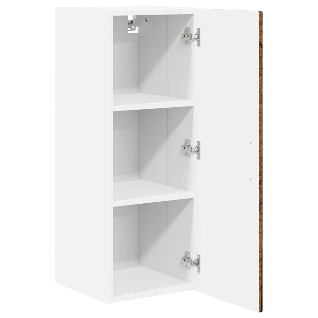 Mobile da cucina con lo scaffale Legno vecchio 30 x 31 x 80 cm