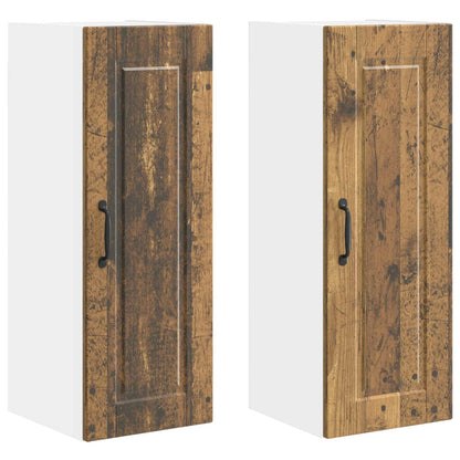 Mobile da cucina con porta 2 pcs Legno vecchio 30 x 31 x 80 cm
