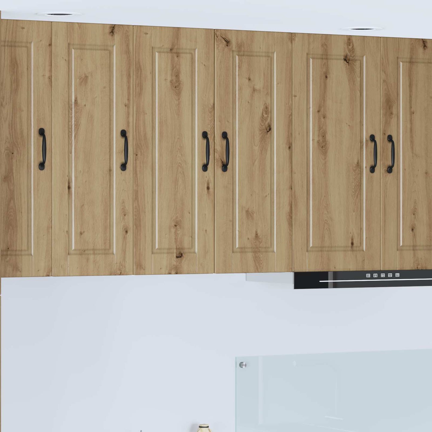 Mobile da cucina con porta Rovere artigianale 30 x 31 x 80 cm