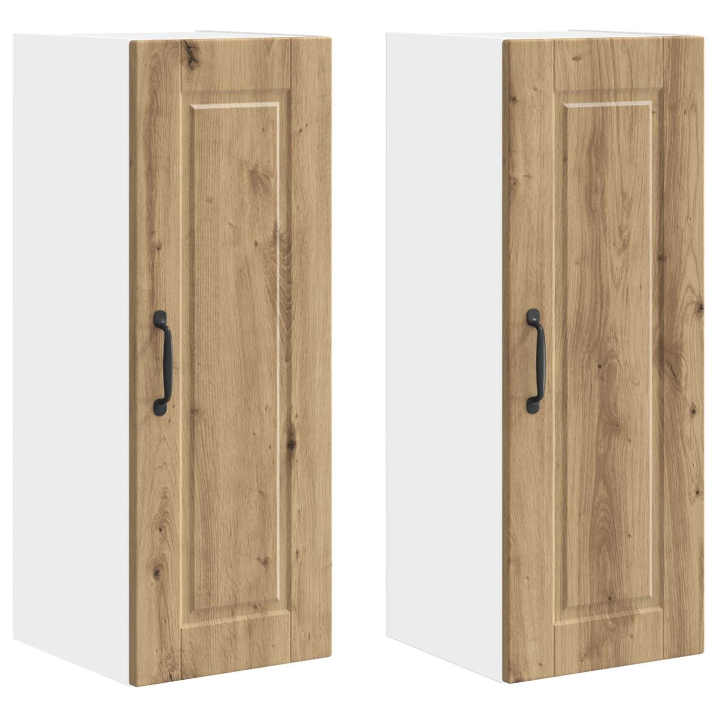 Mobile da cucina 2 pcs Rovere artigianale 30 x 31 x 80 cm
