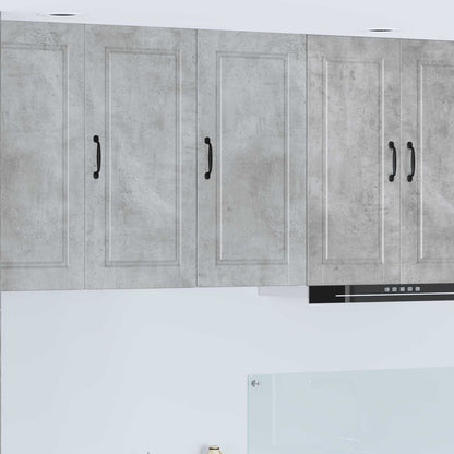 Mobile da cucina con lo scaffale Grigio cemento 40 x 31 x 80 cm