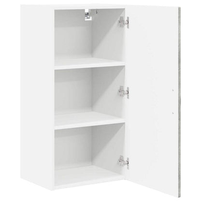 Mobile da cucina con lo scaffale Grigio cemento 40 x 31 x 80 cm