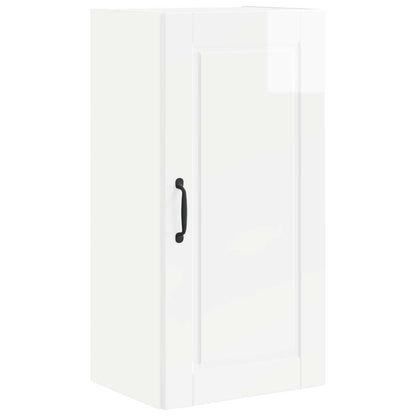 Mobile da cucina con lo scaffale Bianco Lucido 40 x 31 x 80 cm