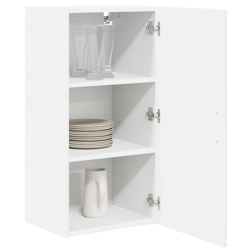 Mobile da cucina con lo scaffale Bianco Lucido 40 x 31 x 80 cm