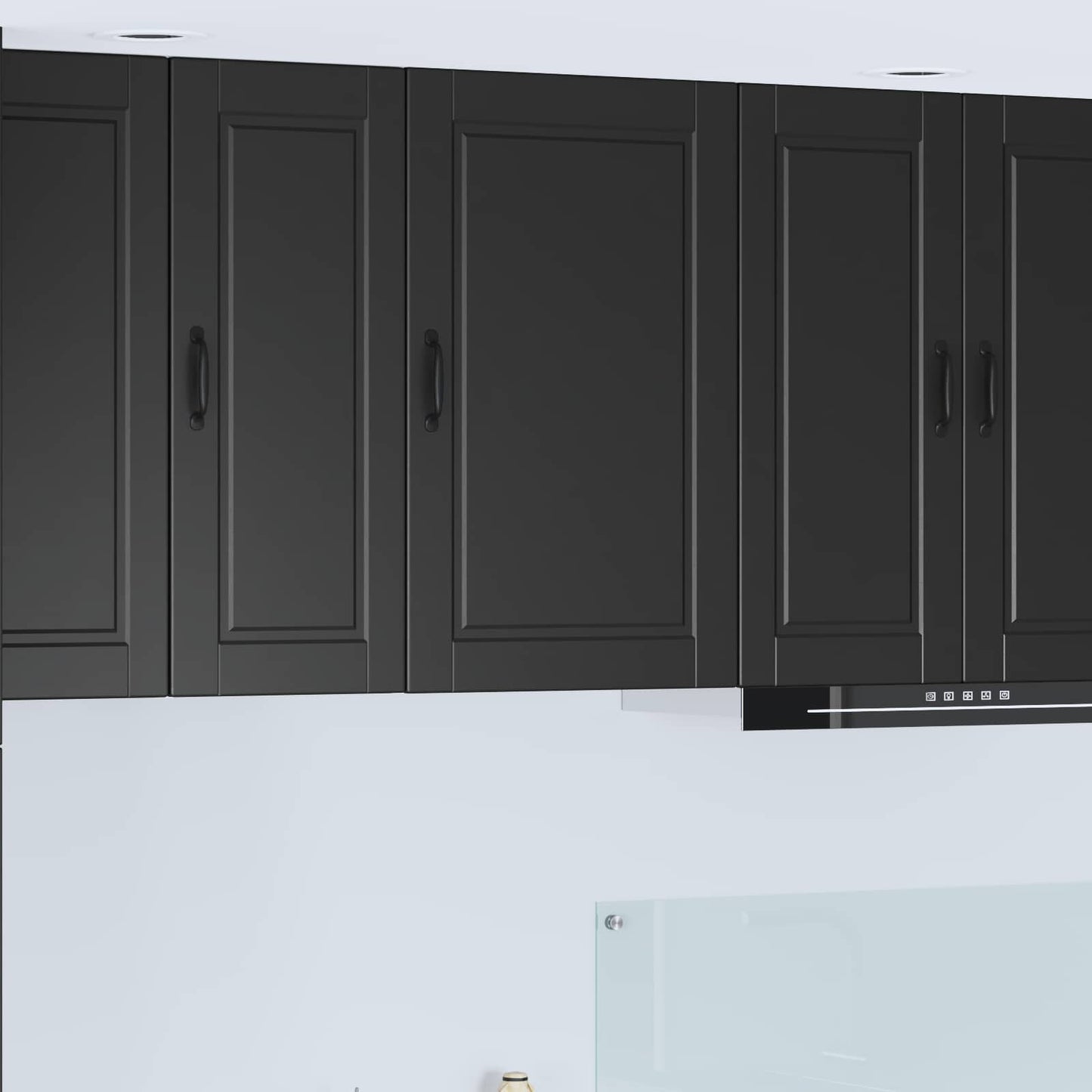 Mobile da cucina Nero 50 x 31 x 80 cm Legno multistrato