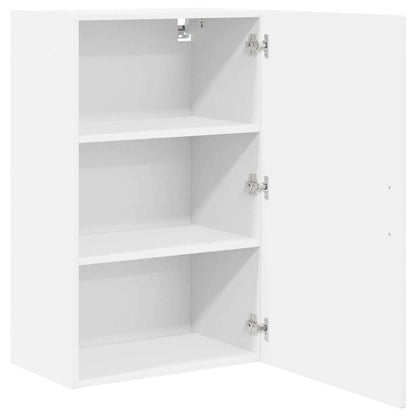 Mobile da cucina con lo scaffale Bianco Lucido 50 x 31 x 80 cm