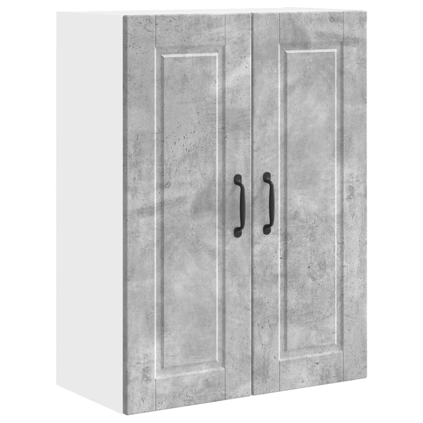 Mobile da cucina con lo scaffale Grigio cemento 60 x 31 x 80 cm